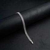 Silver Rhinestone Bracelet